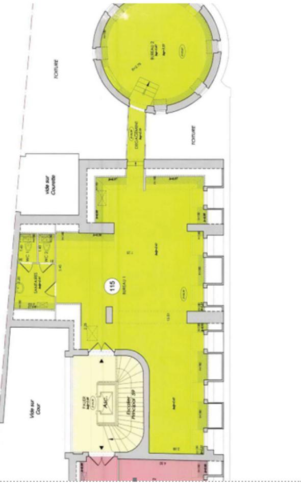 Bureau Paris 103m² Location Bureau Paris OLBUR2535356