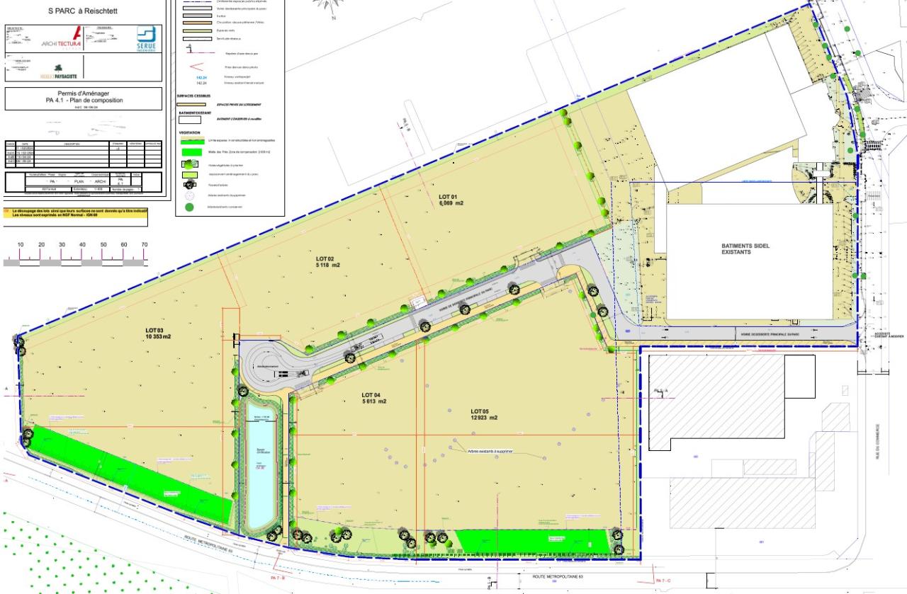 Vente Terrain Reichstett Bas-Rhin OVACT2640257 1