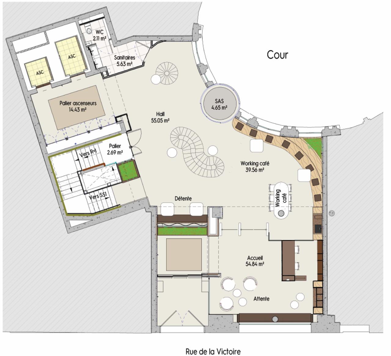Bureau Paris 3107m² Location Bureau Paris Paris OLBUR2425257 1