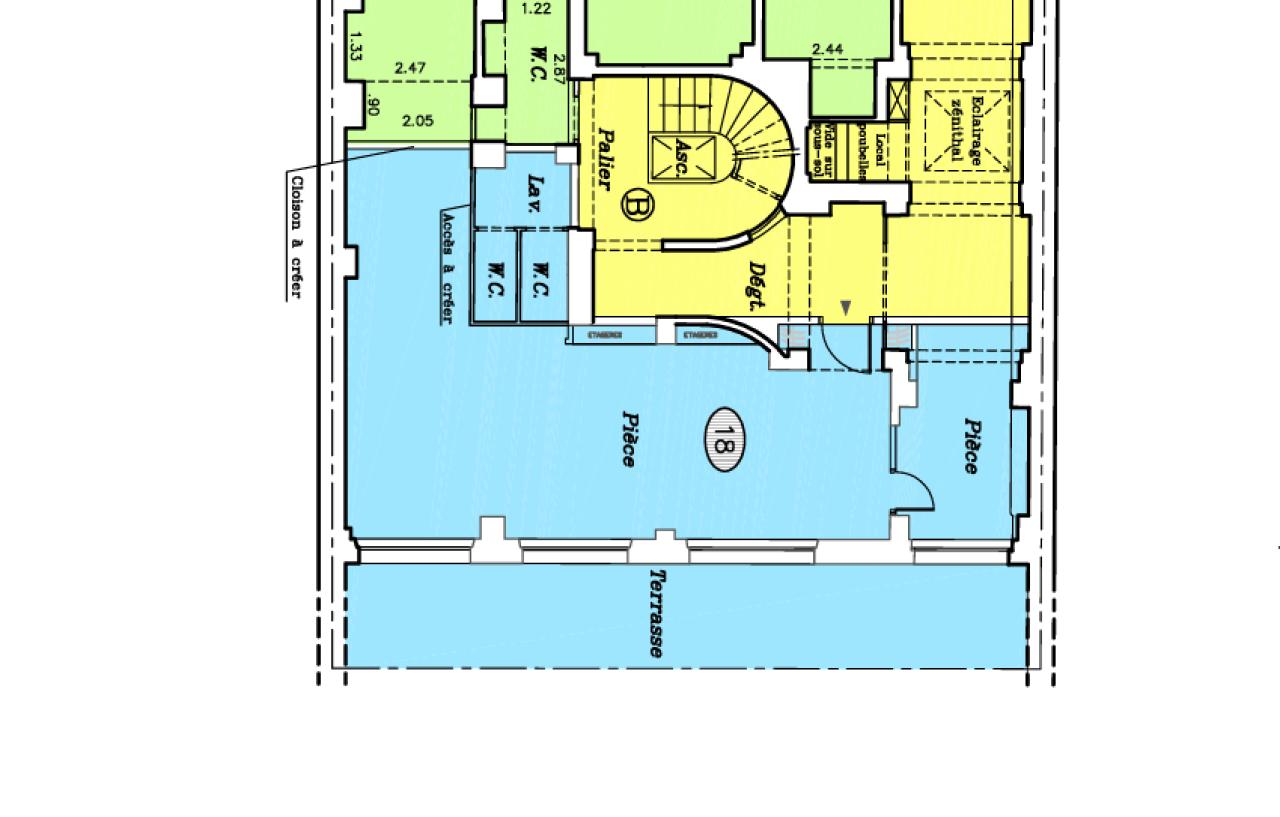 Bureau Paris 74m² Location Bureau Paris Paris OLBUR2639413 1