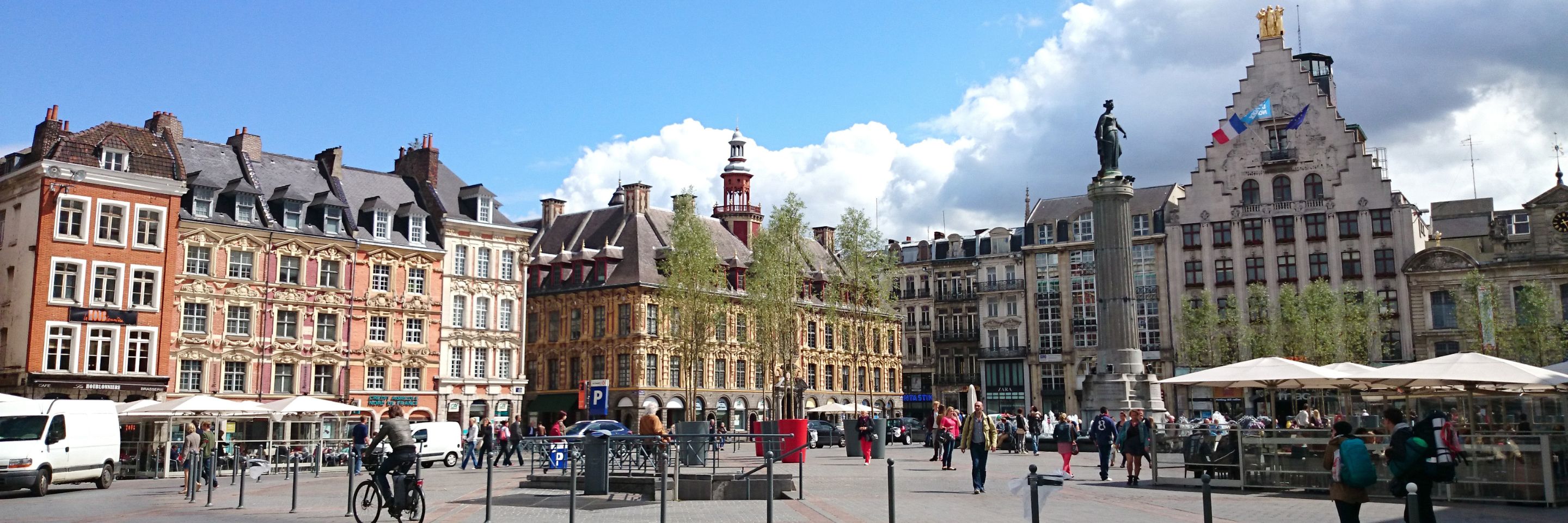 Centre Vieux Lille vélo et piétons BNPPRE