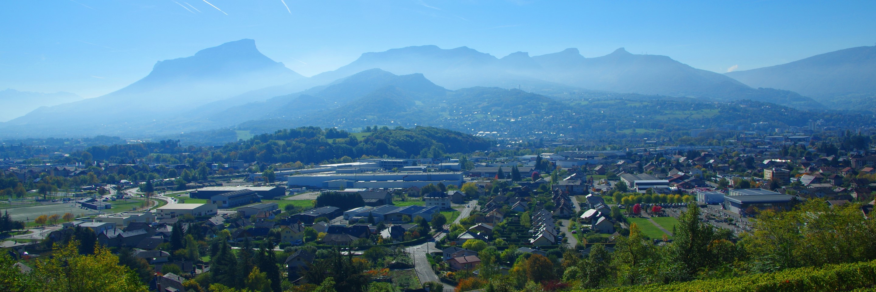 Vue aérienne Vertrotex Chambery
