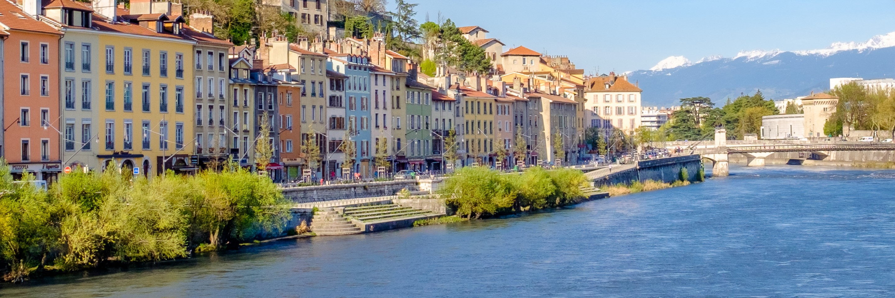 Vue batiments Grenoble