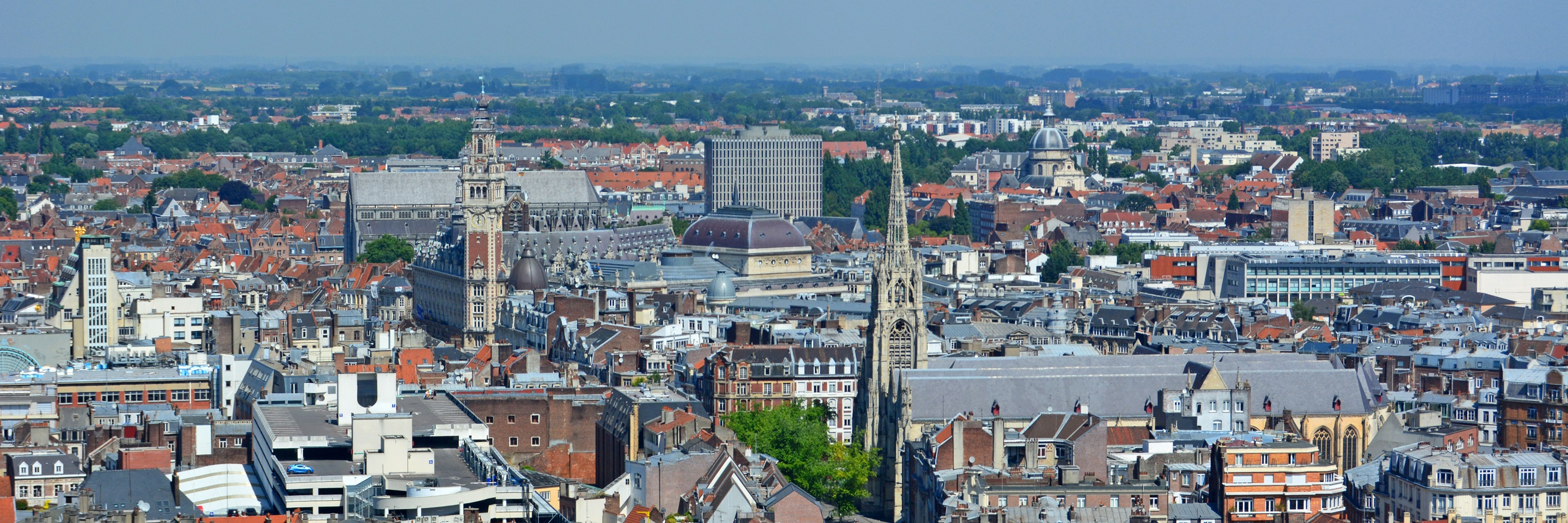 Vue aérienne Lille Grand Boulevard