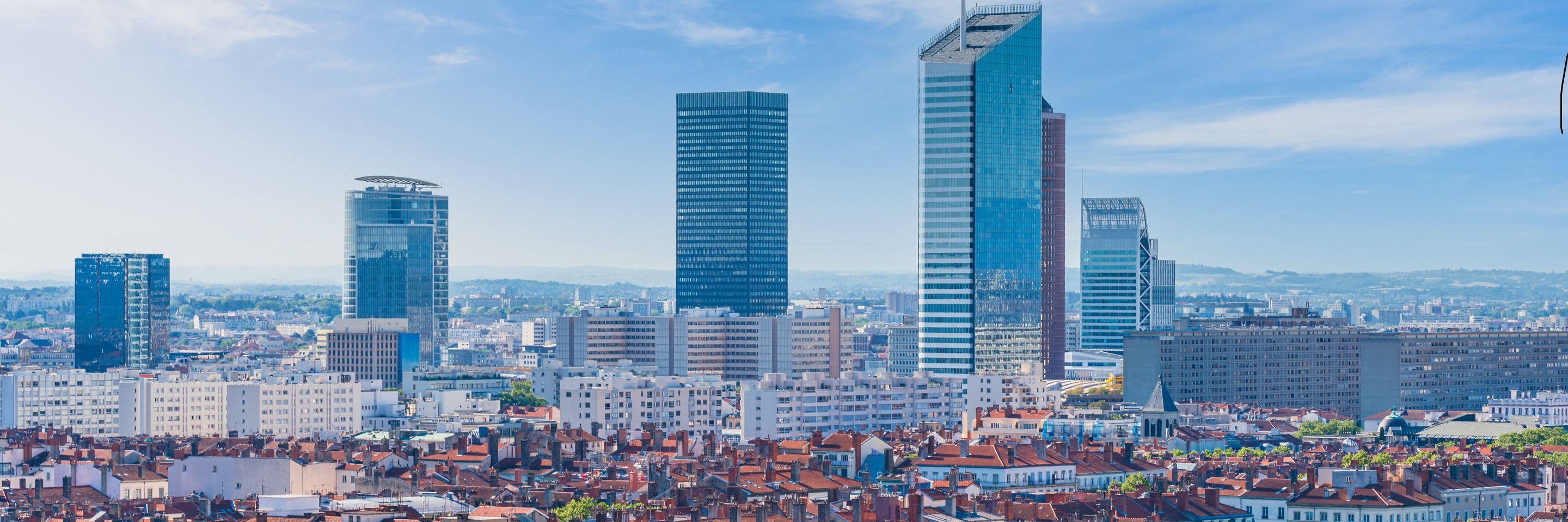 Vue bâtiments Lyon