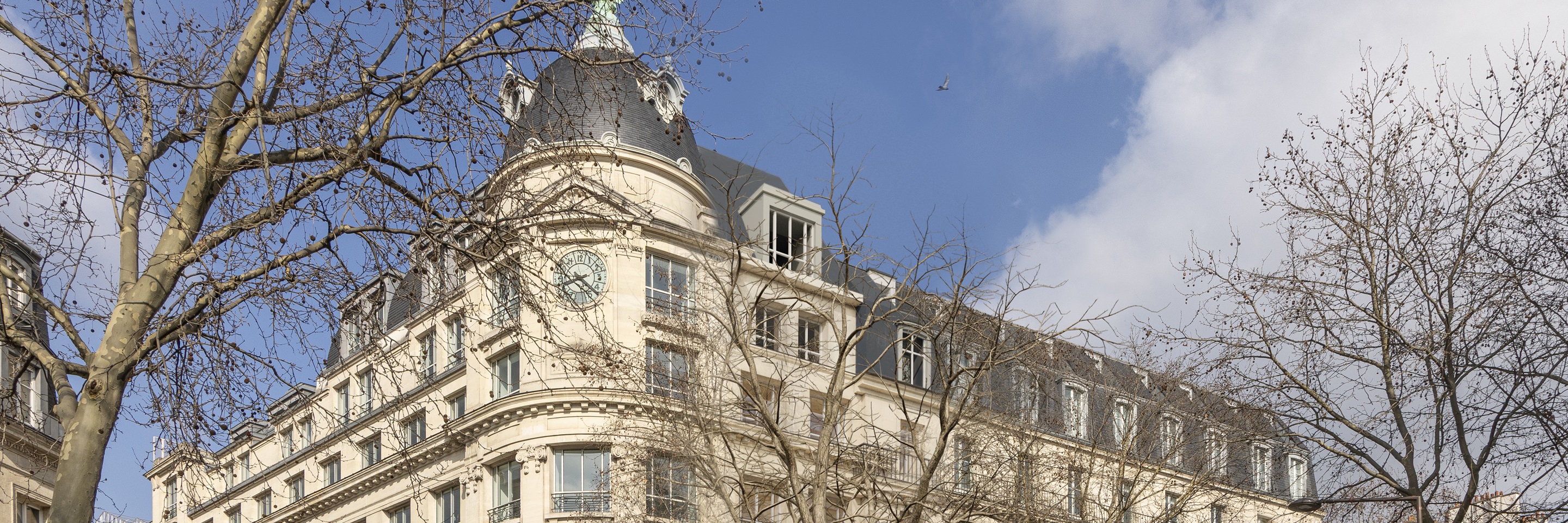 86 Haussmann façade d'immeuble
