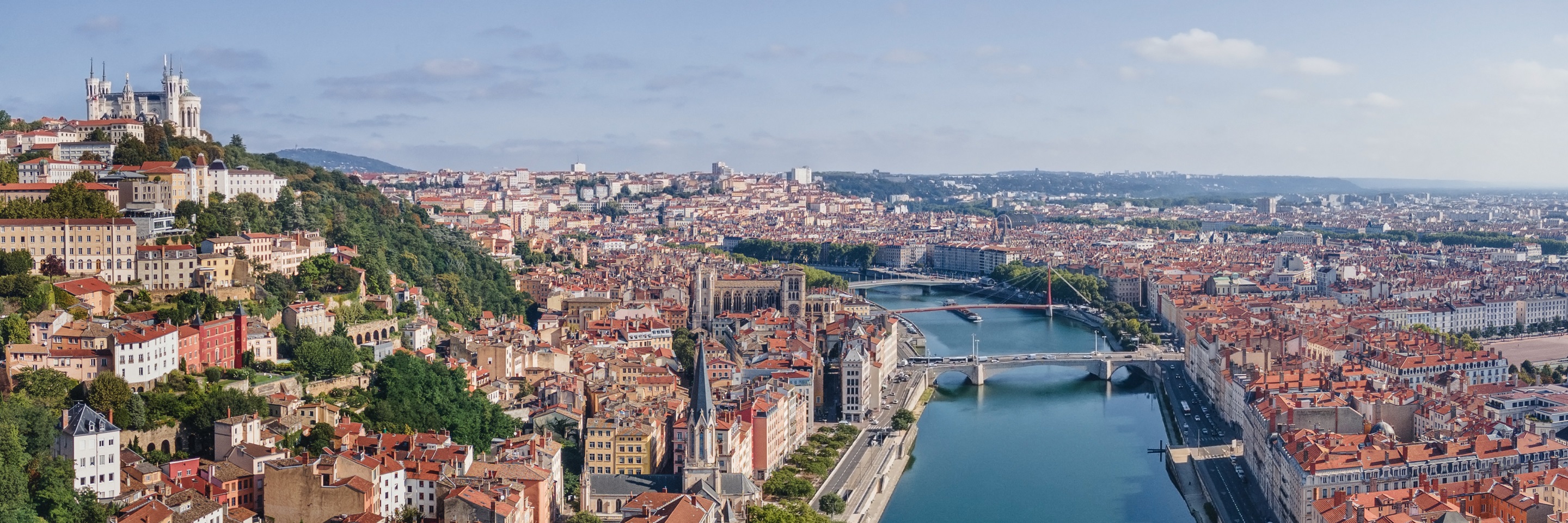 Vue panoramique de Lyon