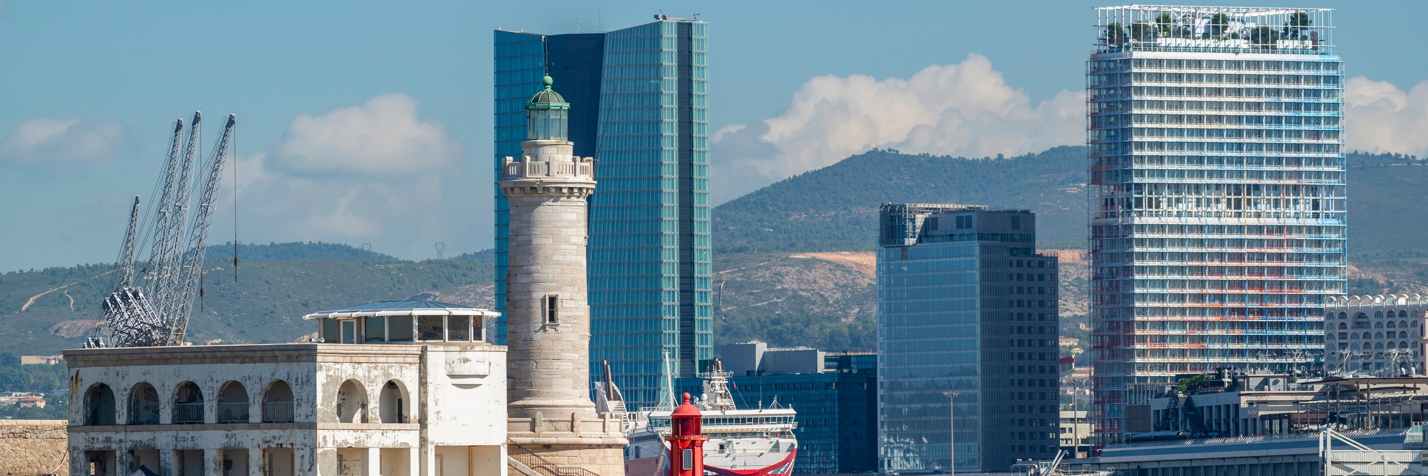 Marseille bâtiments tertaires emblématiques