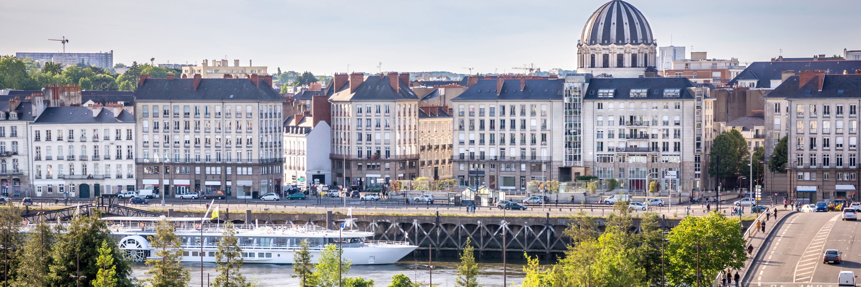 Vue Nantes immobilier d'entreprise