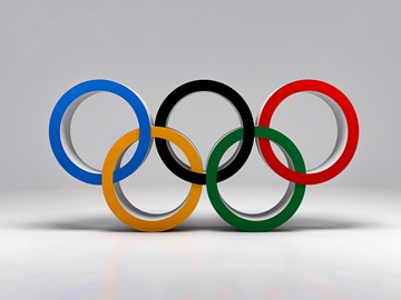 Anneaux olympiques jeux