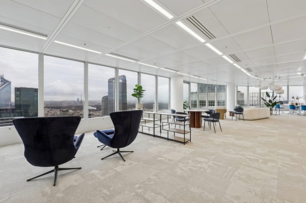 The Penthouse vue intérieure espaces communs