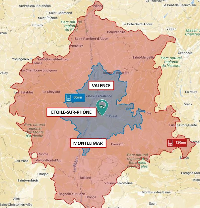 Location entrepôt classe a Étoile-sur-Rhône Drôme OLLOG2118260 1