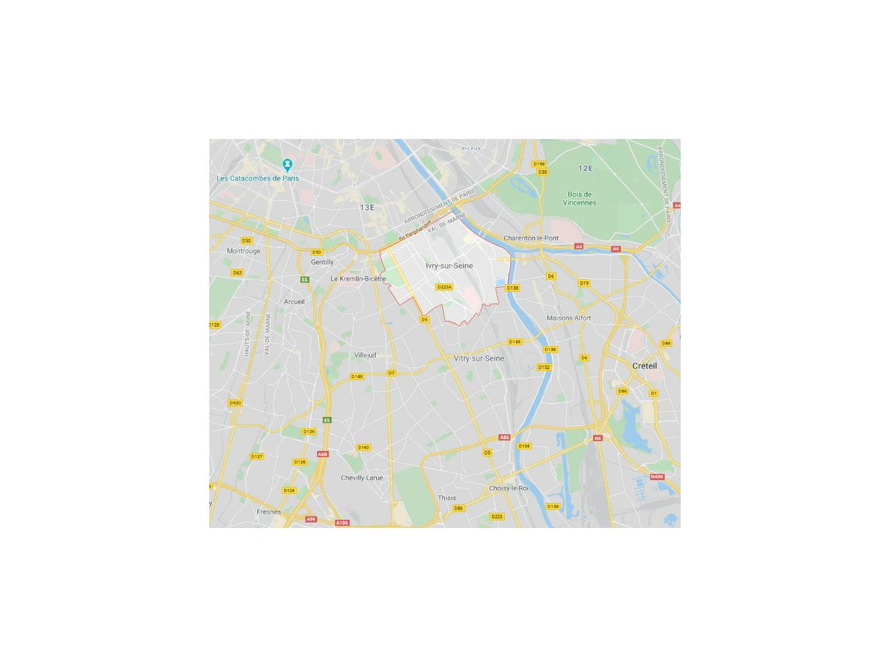 local d'activité à vendre 480m² Ivry-sur-Seine