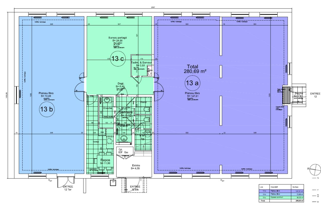 Location bureau Villeneuve-d'Ascq Nord OLBUR2645927 2