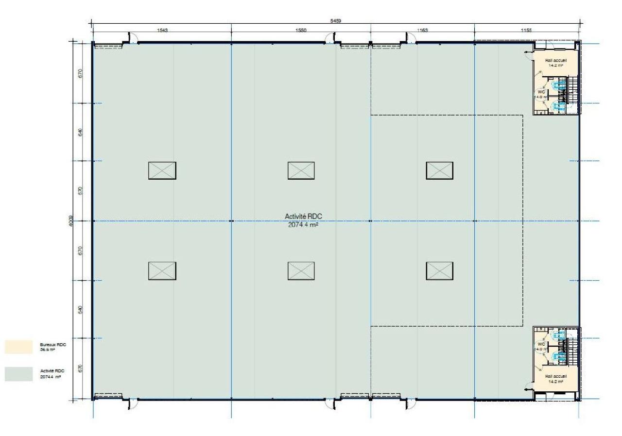 Location local d'activité Pessac Gironde OLACT2529770 1