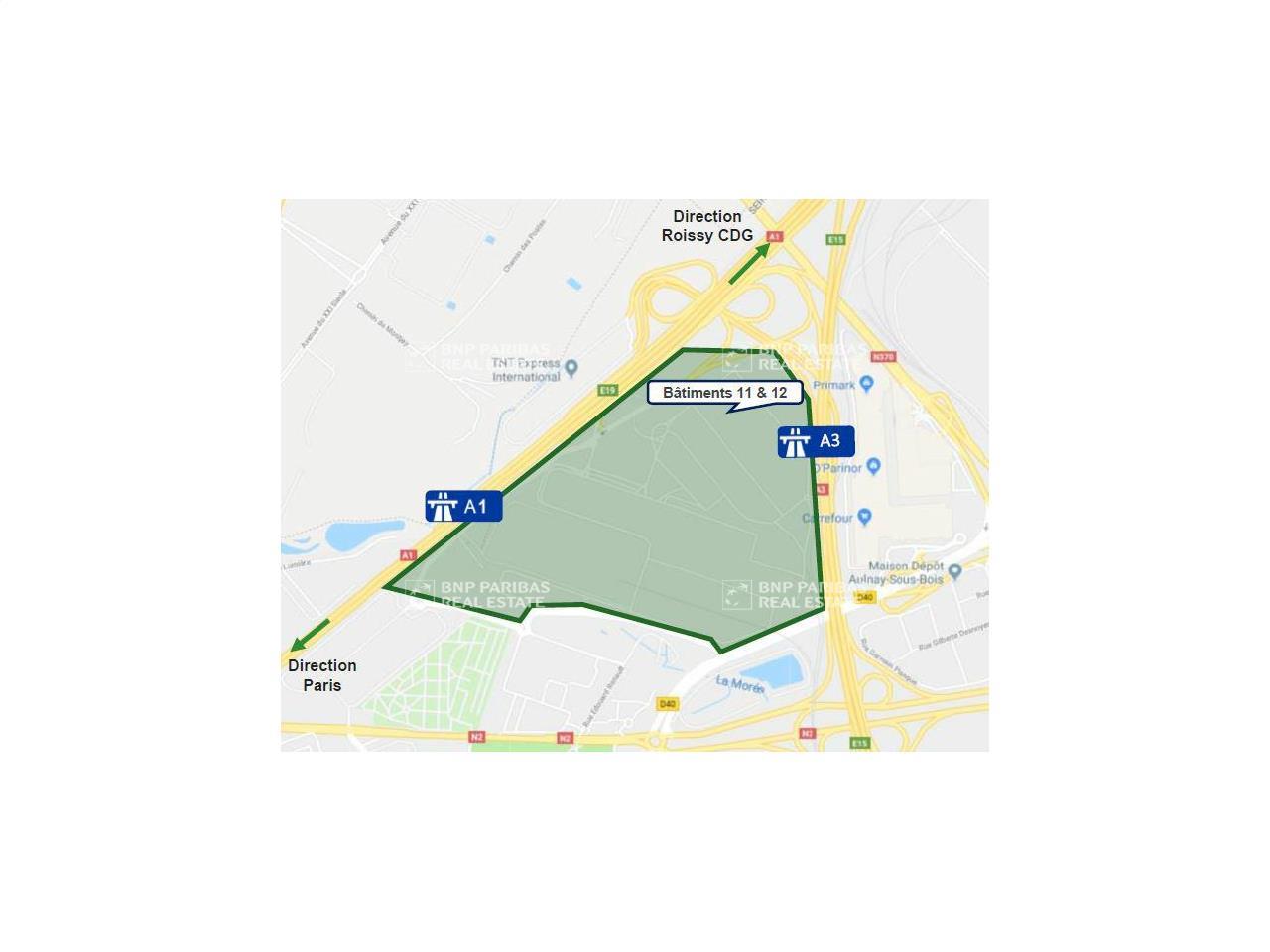 Location entrepôt 636m² Aulnay-sous-Bois