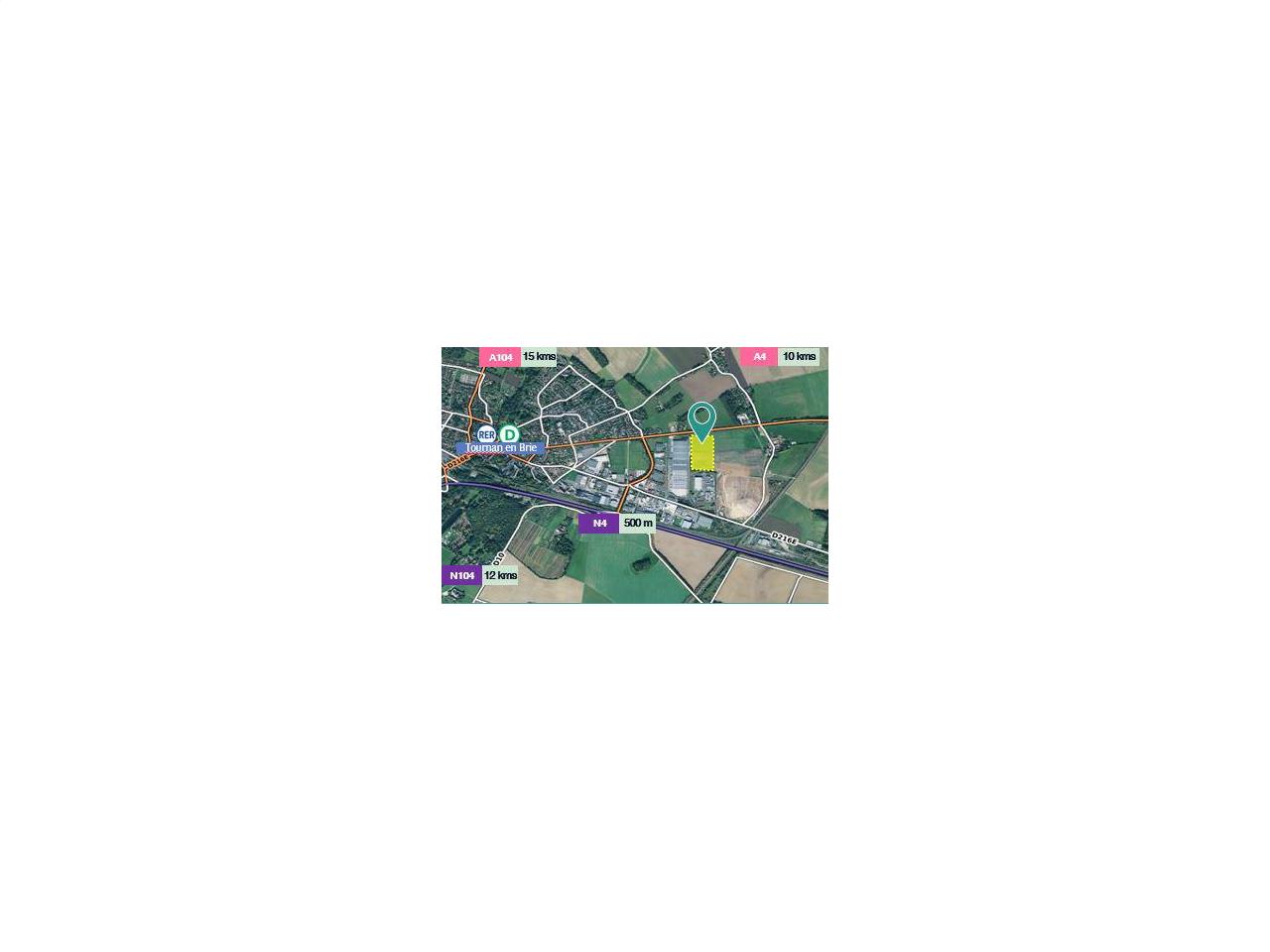 Location entrepôt classe a 30490m² Tournan-en-Brie