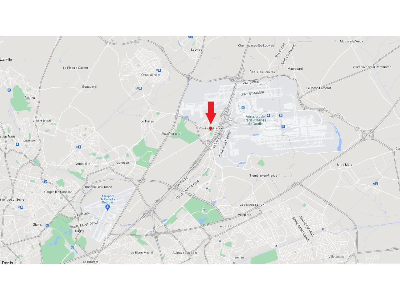 Location entrepôt classe b 17188m² Roissy-en-France