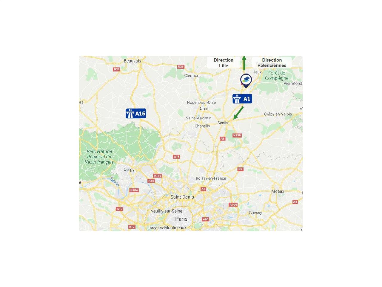 Location entrepôt classe a 53121m² Longueil-Sainte-Marie
