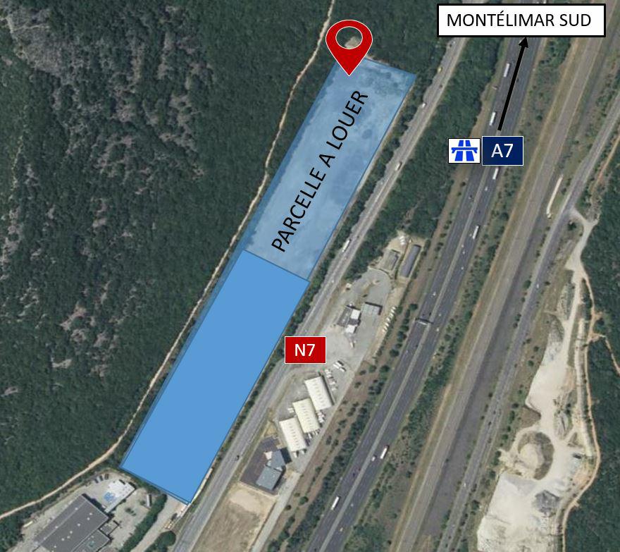 Location terrain Malataverne Drôme OLLOG2202152