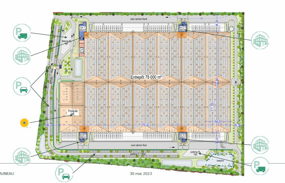 Vente entrepôt classe a Mondonville-Saint-Jean Eure-et-Loir OVLOG2420965 1