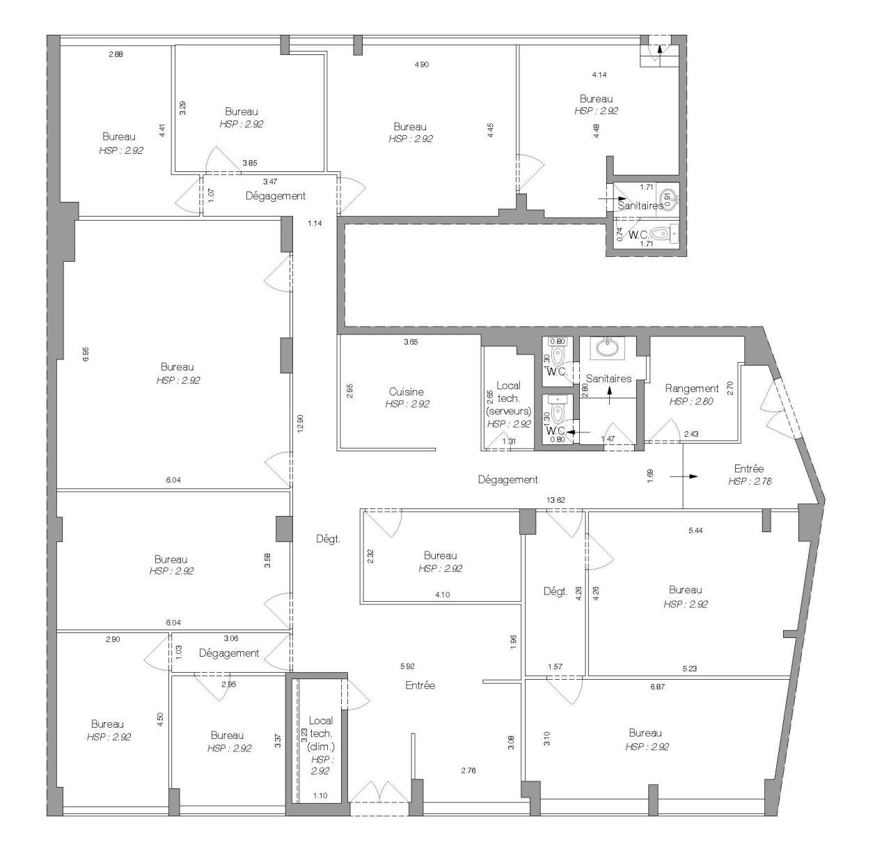 Vente bureau Levallois-Perret Hauts-de-Seine OVBUR2534058