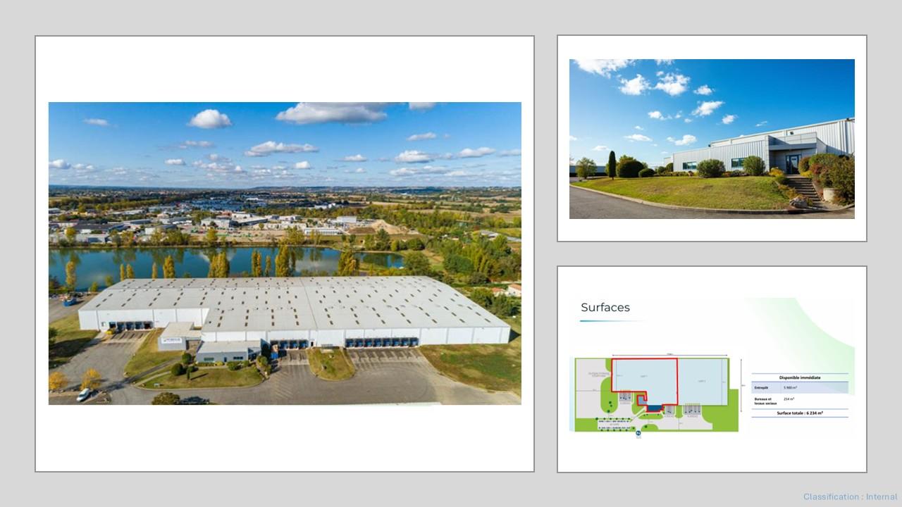 Location entrepôt classe a Lespinasse Haute-Garonne OLLOG2536183 2