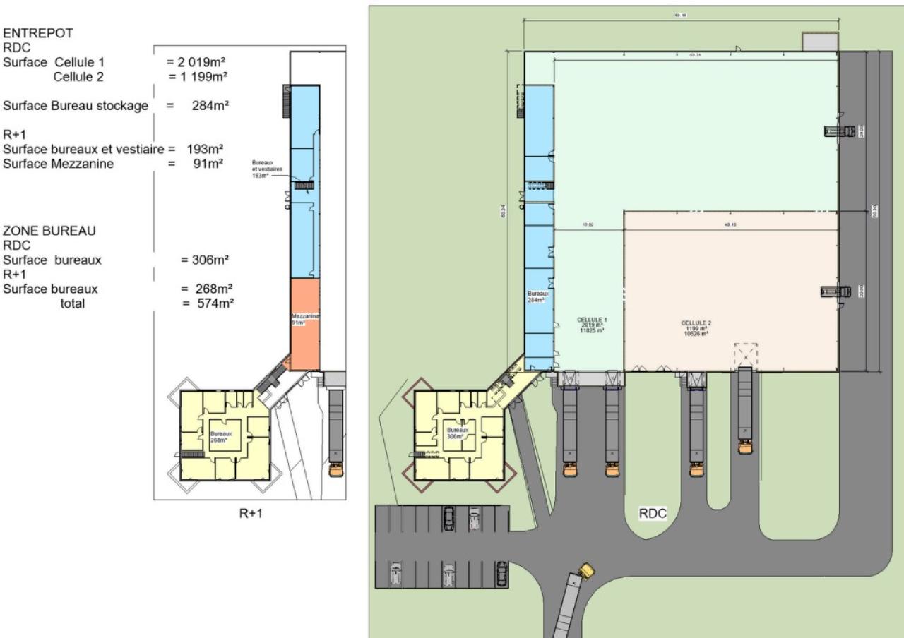 Location local d'activité Brebières Pas-de-Calais OLACT2638728