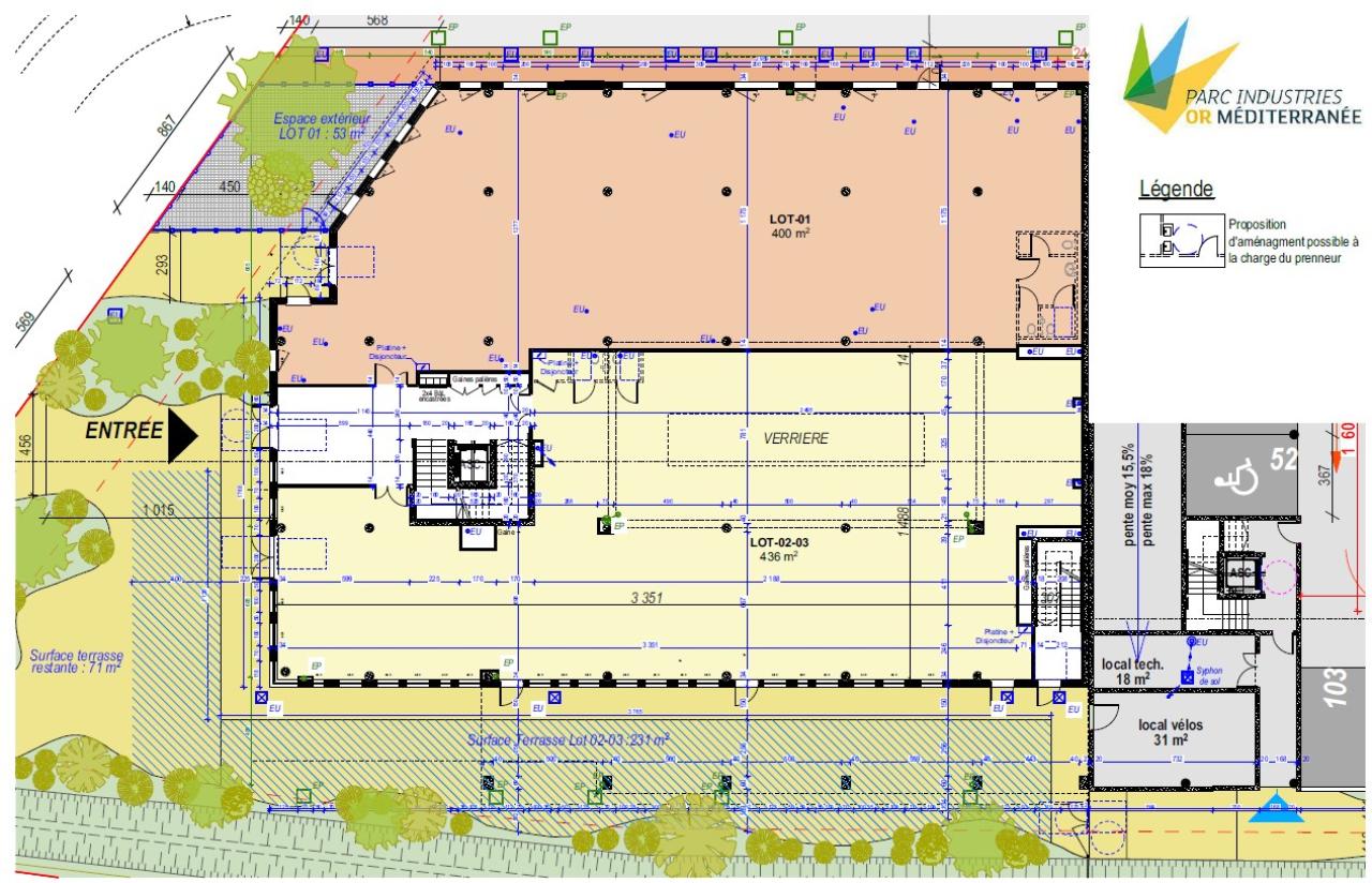 Location bureau Mauguio Hérault OLBUR2534113 10
