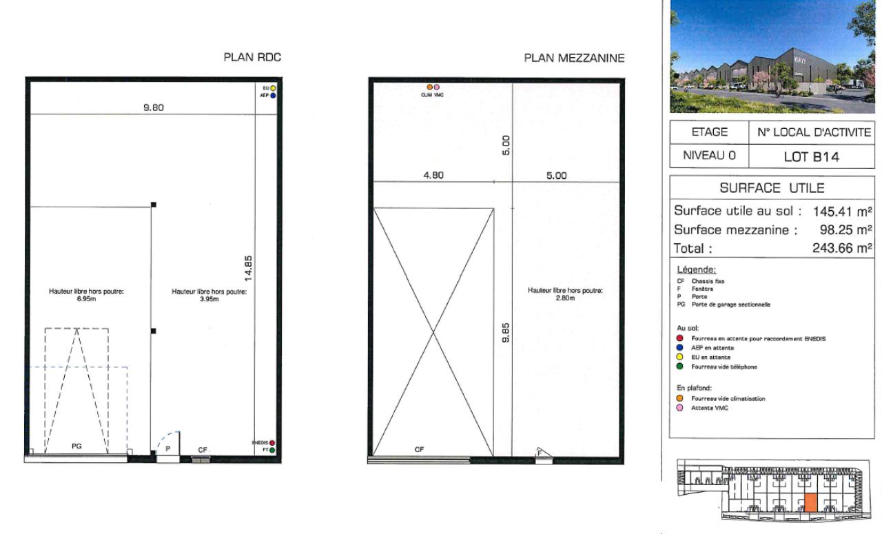 Vente local d'activité Lattes Hérault OVACT2531373 13