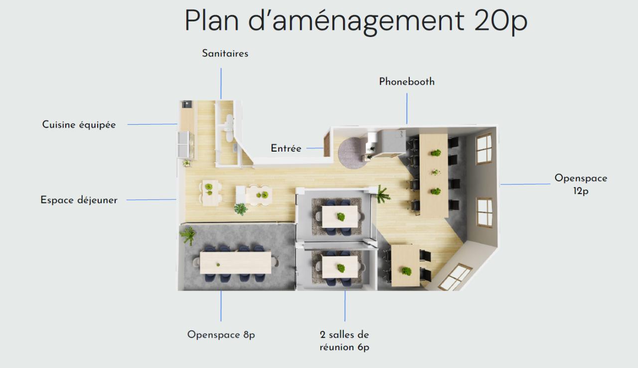 Location coworking Paris OLBUR2644663 4