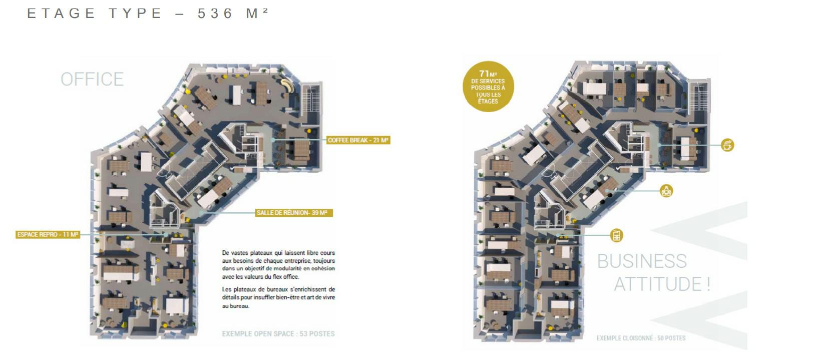 Location bureau Boulogne-Billancourt Hauts-de-Seine OLBUR2103650 14