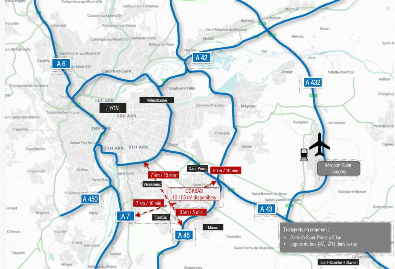 Location local d'activité Corbas Rhône OLACT2426410 8