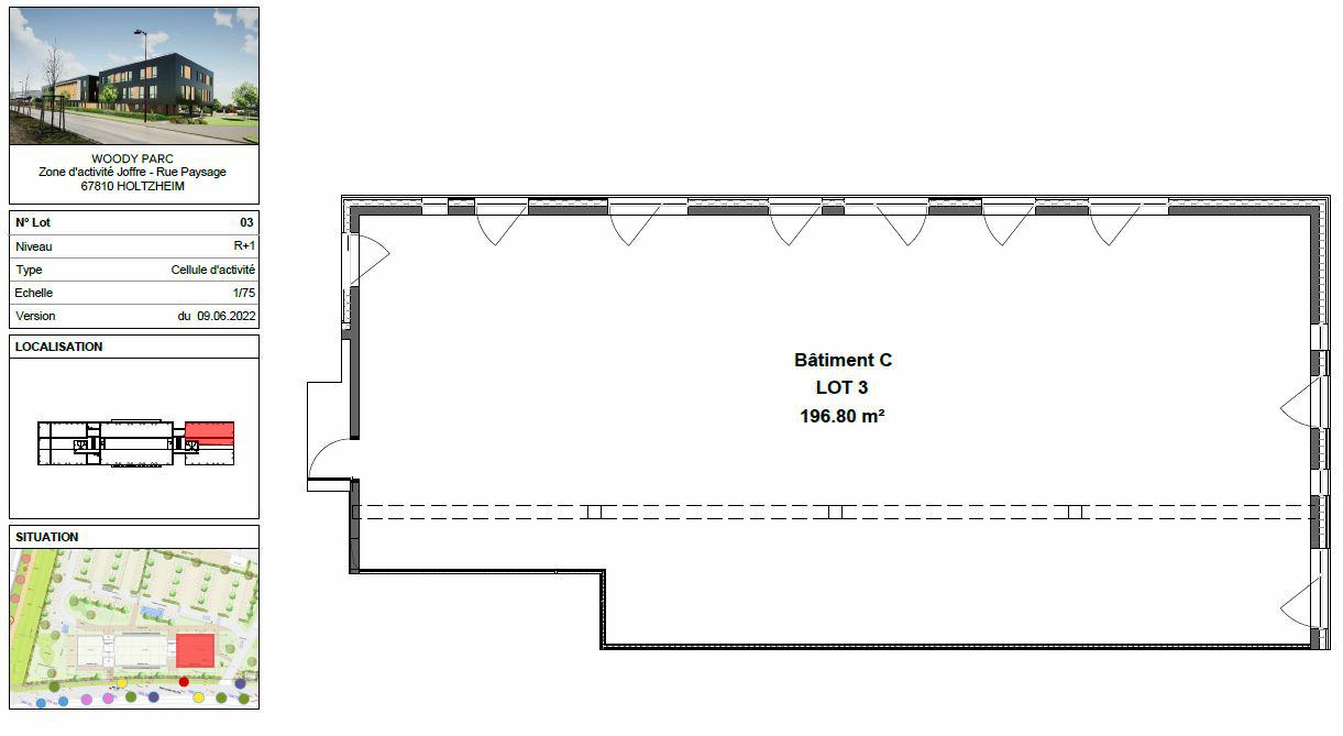 Location bureau Holtzheim Bas-Rhin OLBUR2309398 16