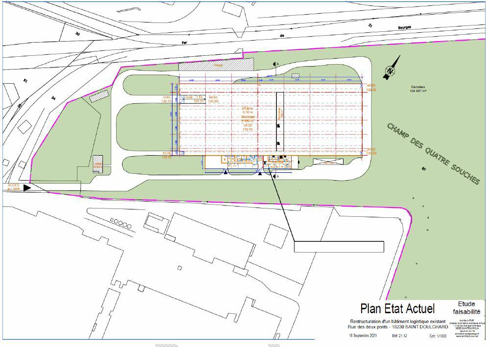 Location entrepôt classe c Saint-Doulchard Cher OLLOG2422430 2