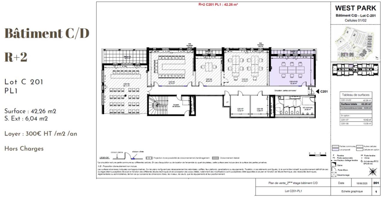 Location bureau Serris Seine-et-Marne OLBUR2206263 6