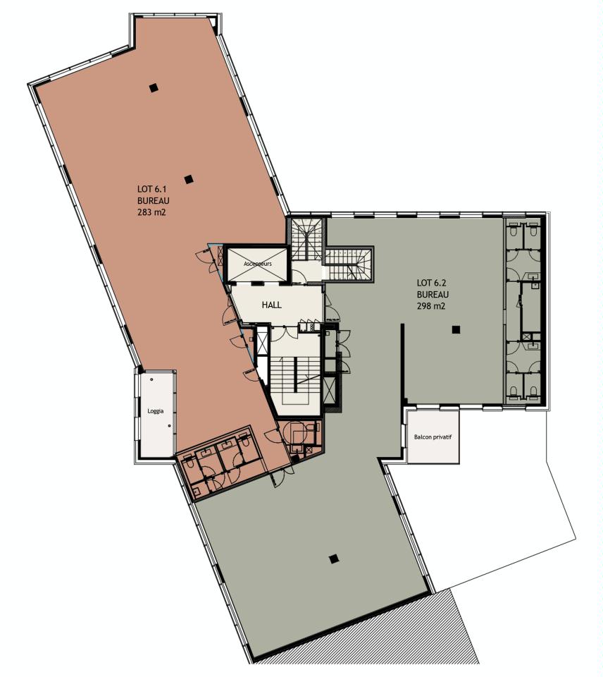 Location bureau La Madeleine Nord OLBUR2114150 3