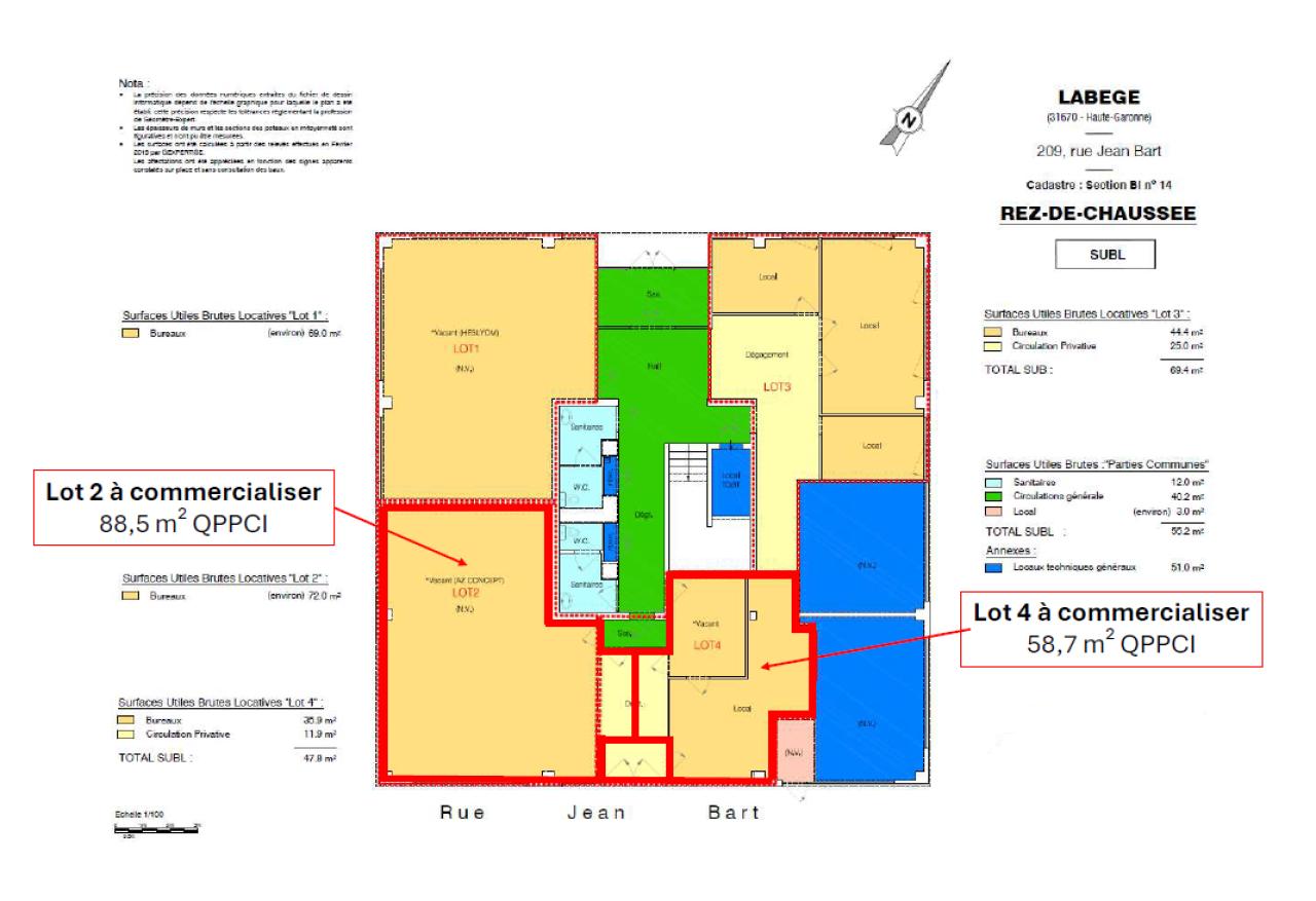 Location bureau Labège Haute-Garonne OLBUR2529529 16