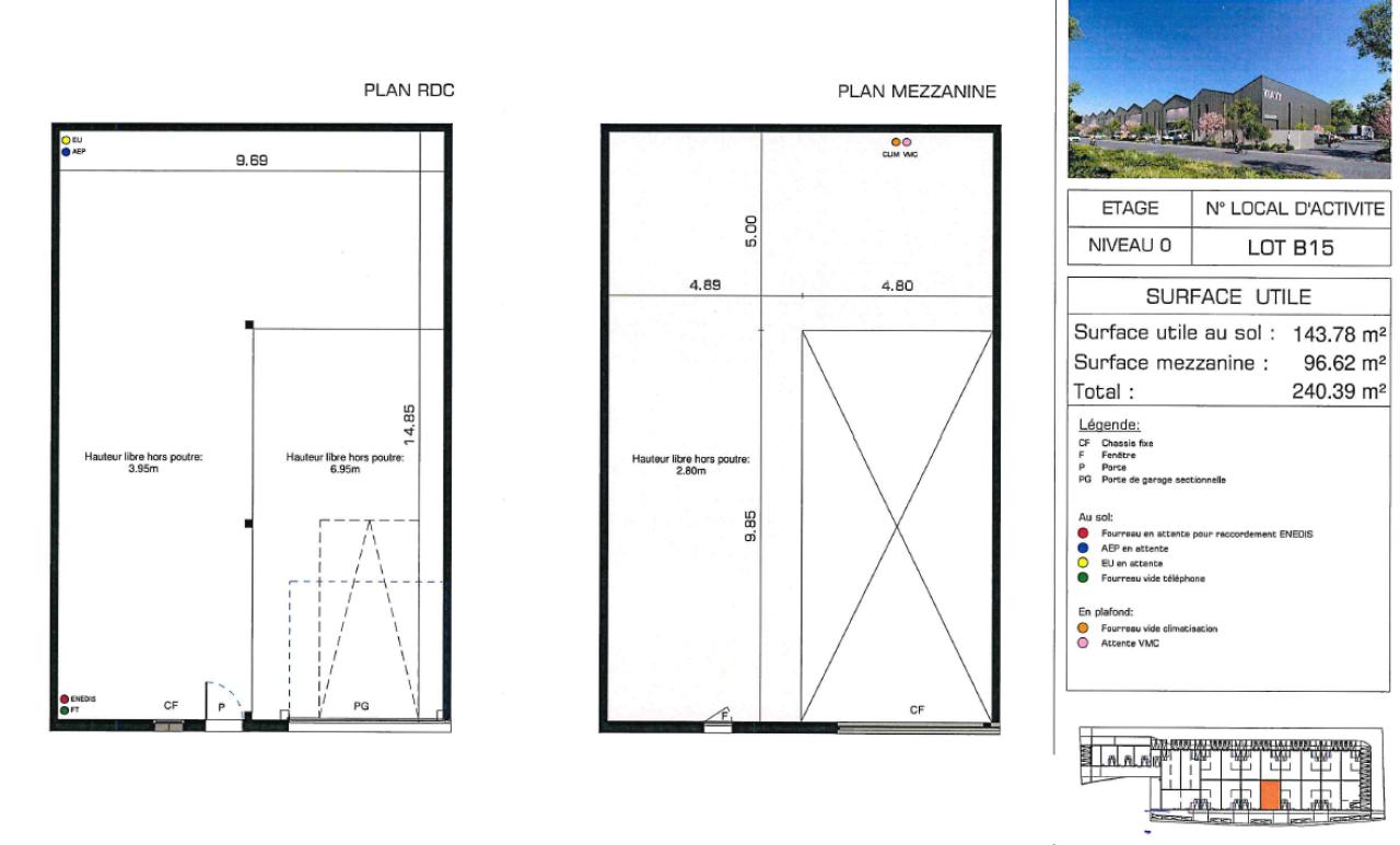 Vente local d'activité Lattes Hérault OVACT2531373 14