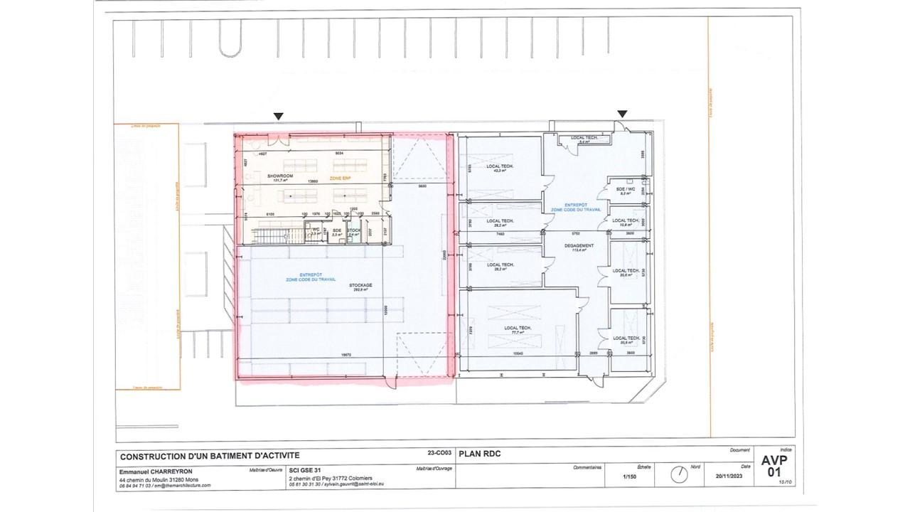 Location local d'activité Colomiers Haute-Garonne OLACT2108622 7