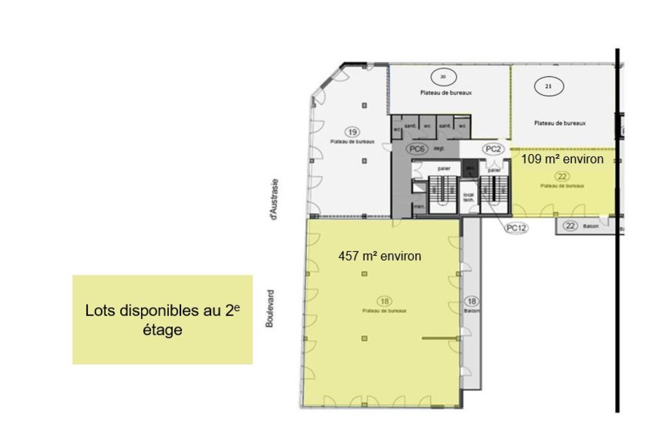 Location bureau Nancy Meurthe-et-Moselle OLBUR2111827 18