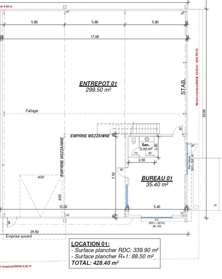 Location local d'activité Villeneuve-Tolosane Haute-Garonne OLACT2530687 4