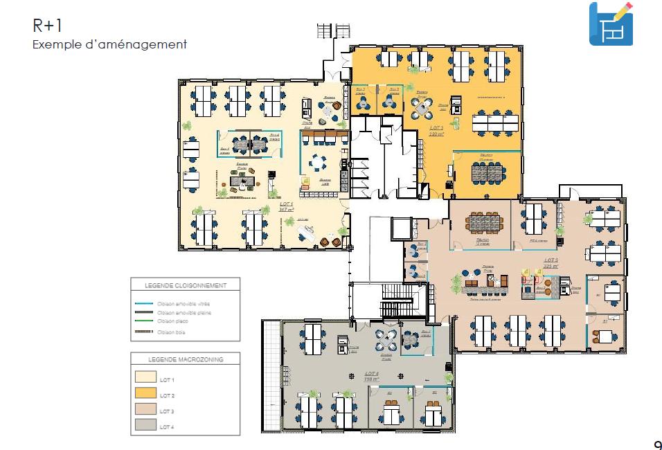 Vente bureau Bron Rhône OVBUR2110480 14