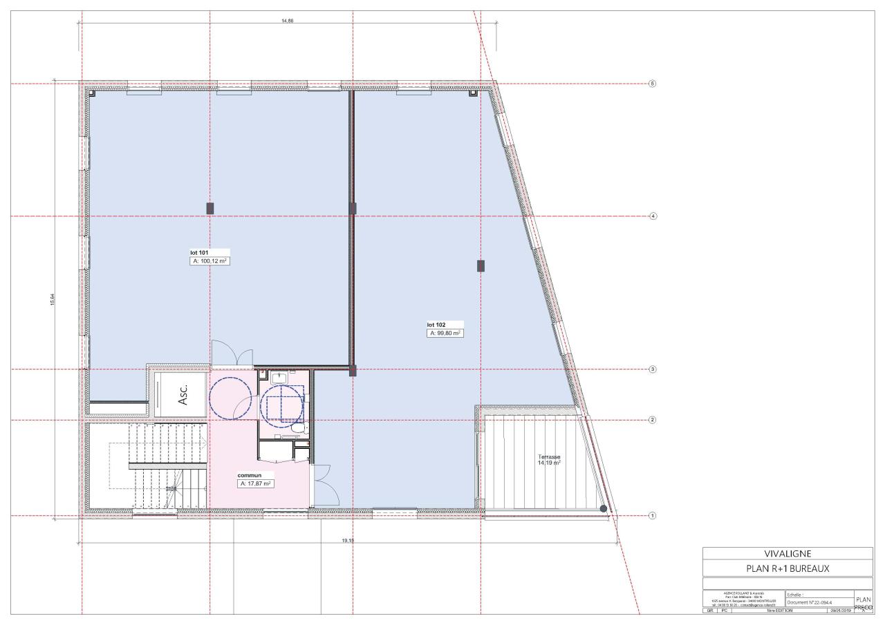 Location bureau Grabels Hérault OLBUR2533709 13