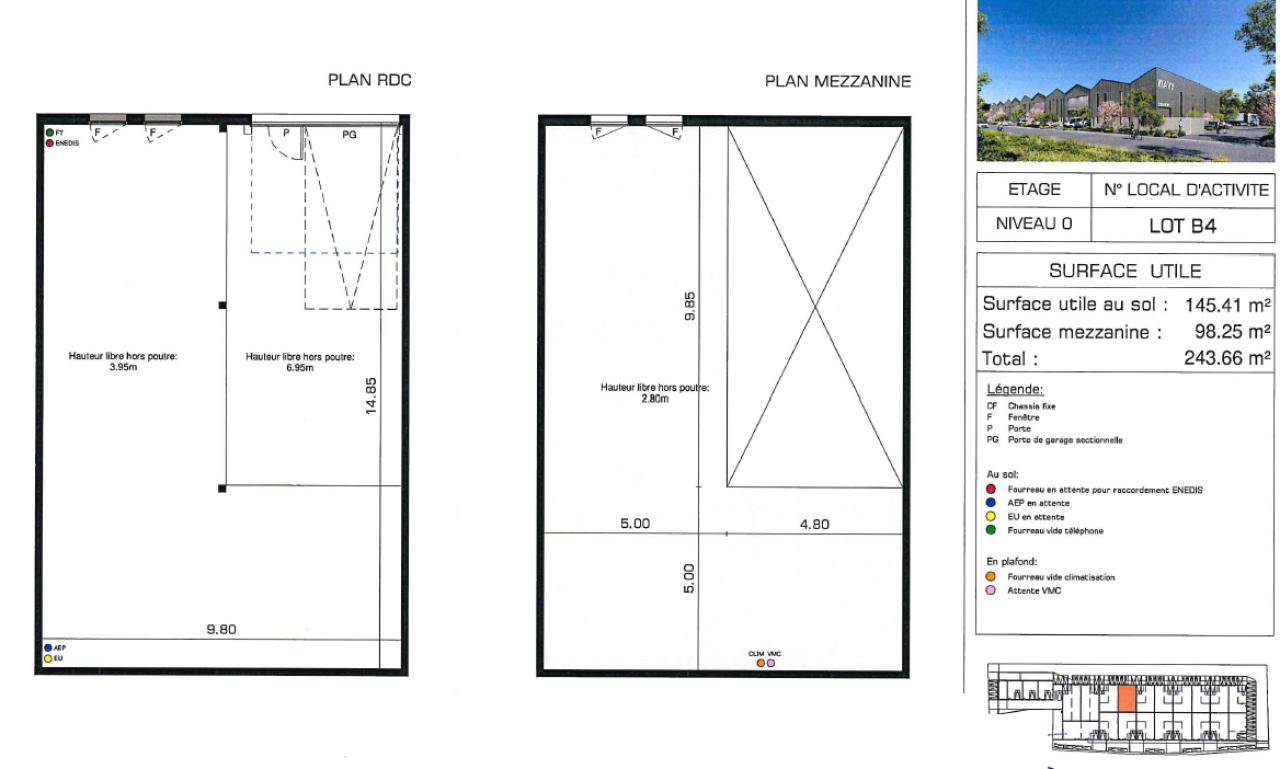 Vente local d'activité Lattes Hérault OVACT2531373 8