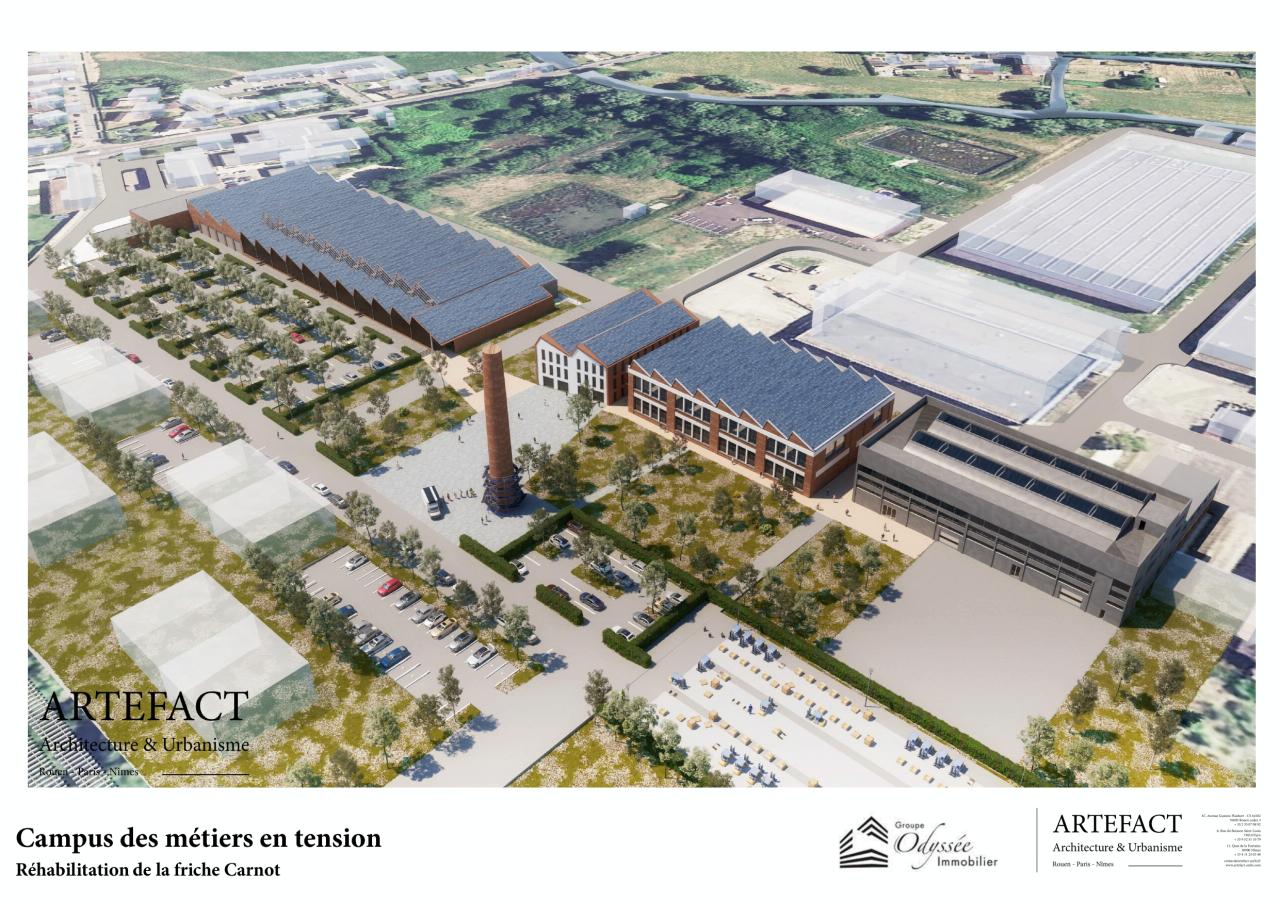 Vente bureau Arques-la-Bataille Seine-Maritime OVBUR2428658