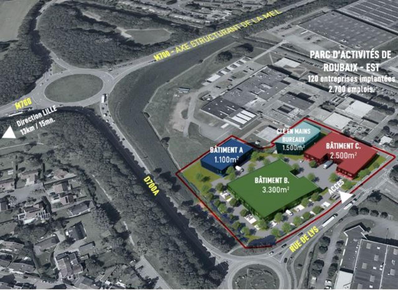 Location local d'activité Lys-lez-Lannoy Nord OLACT2531088 11