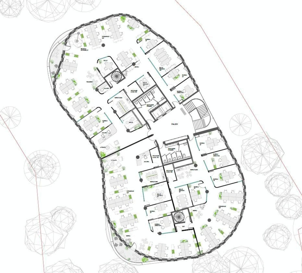 Location bureau Limonest Rhône OLBUR2530798 10