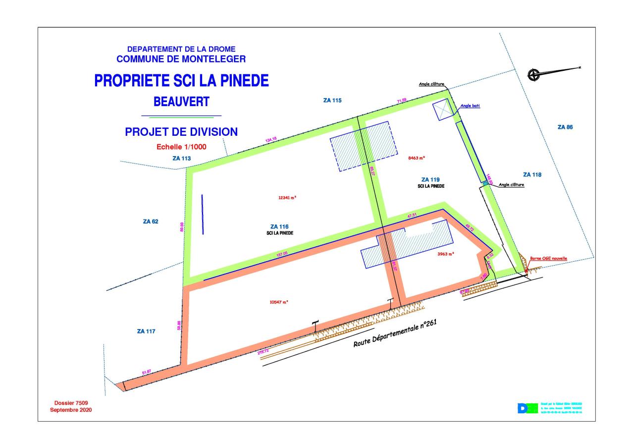Location terrain Montéléger Drôme OLACT2537948 12