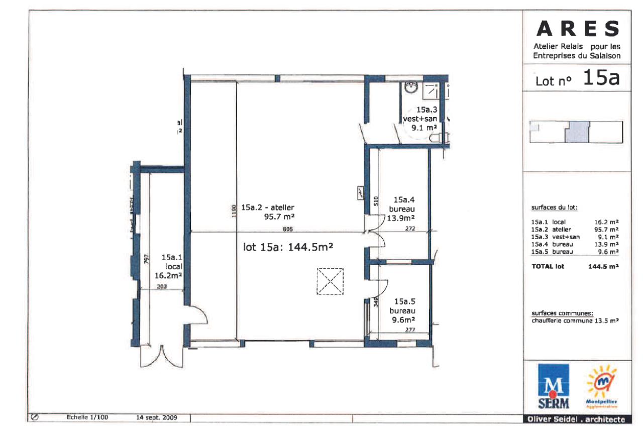 Location local d'activité Vendargues Hérault OLACT2426066 21